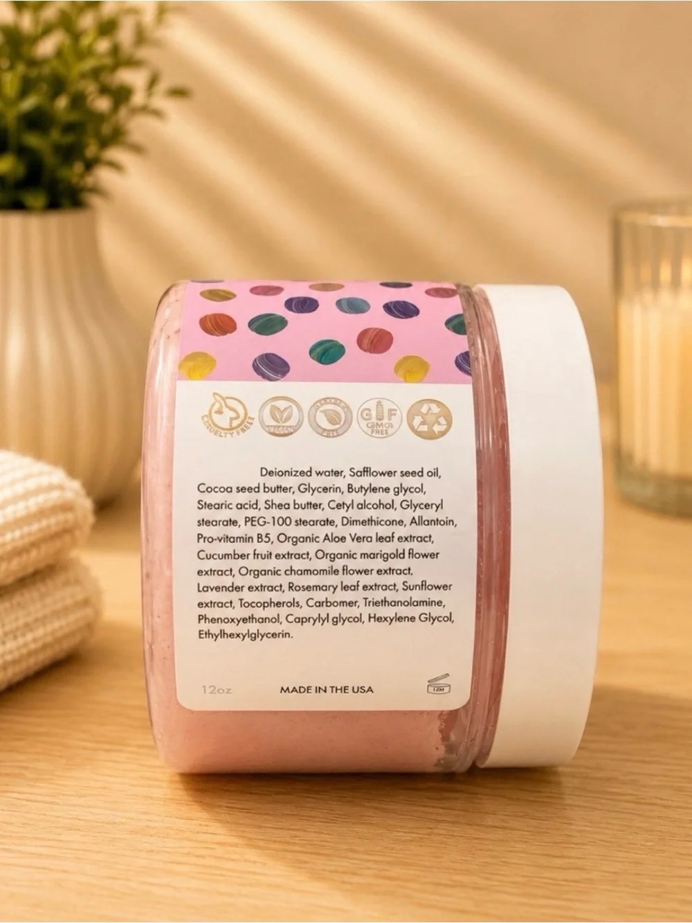 Aminnah Macaron Whipped Body Frosting